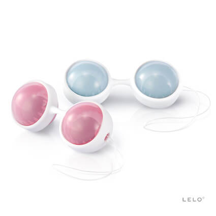 two sets of Lelo vaginal beads