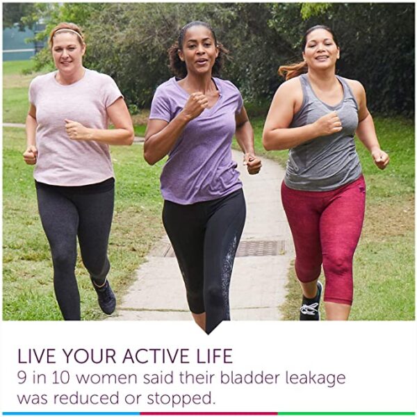 Stay active without bladder leakage