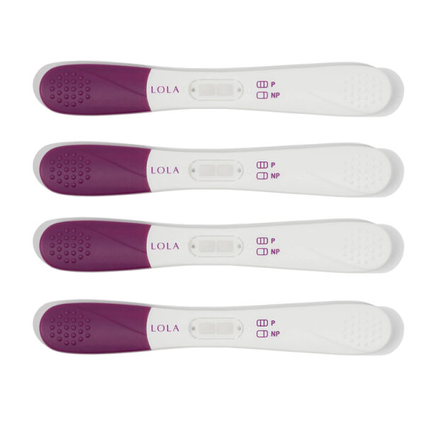 4 count box of pregnancy tests