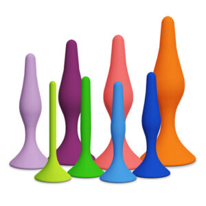 Silicone dilators for anal dilation