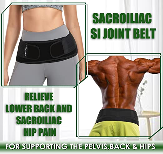 Belt for sacroiliac pain