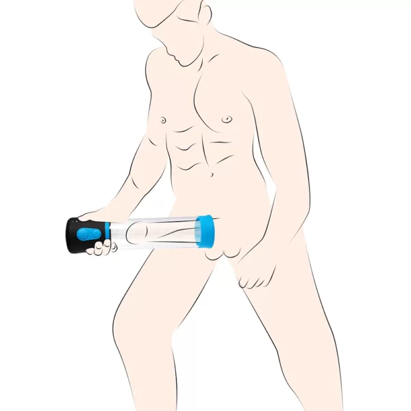 Penis pump illustration