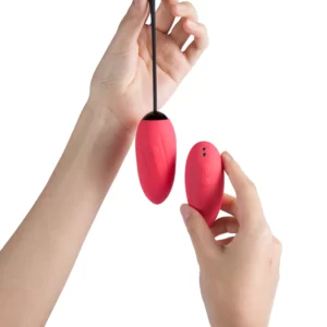 Remote control vibrating egg toy