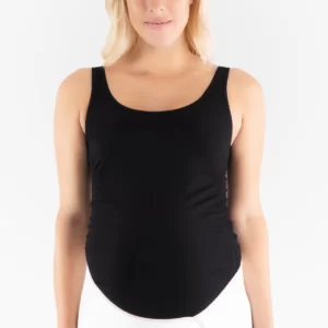 Model wearing a belly belt