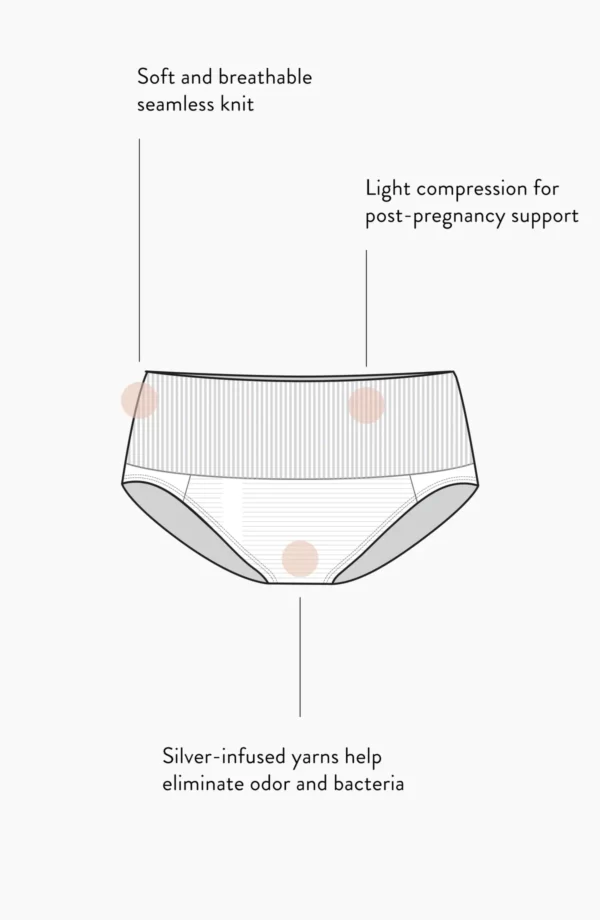 Belly Bandit C Section Recovery Undies Infographic