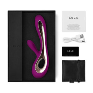 Dual action vibrator for vulvas
