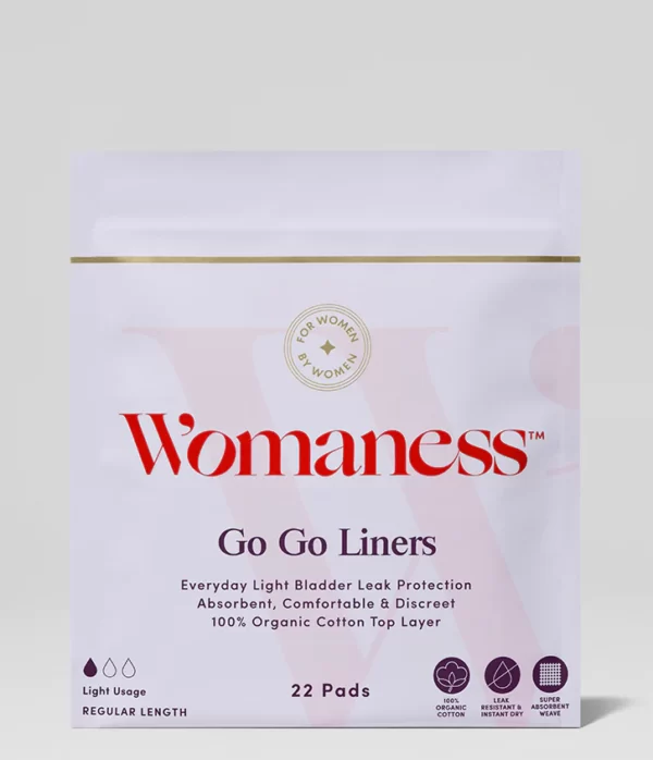 Womaness cotton panty liners