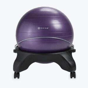 Gaiam classic balance ball chair