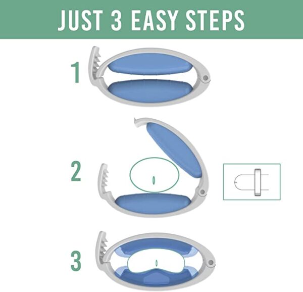 How to use an incontinence clamp