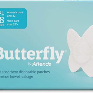 Butterfly bowel leakage liners
