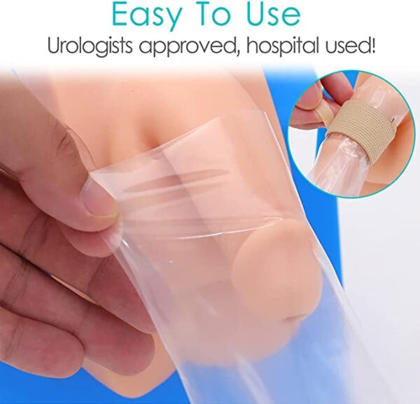 Urinary bags for incontinence