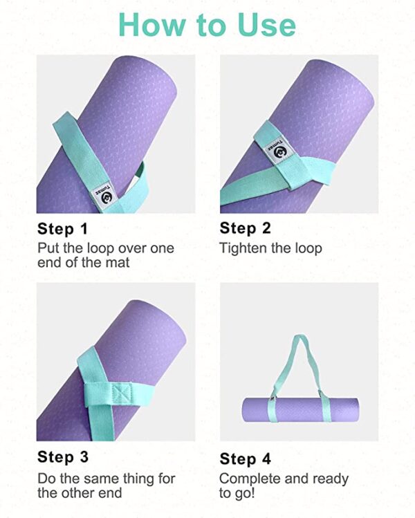 Easy to use yoga strap