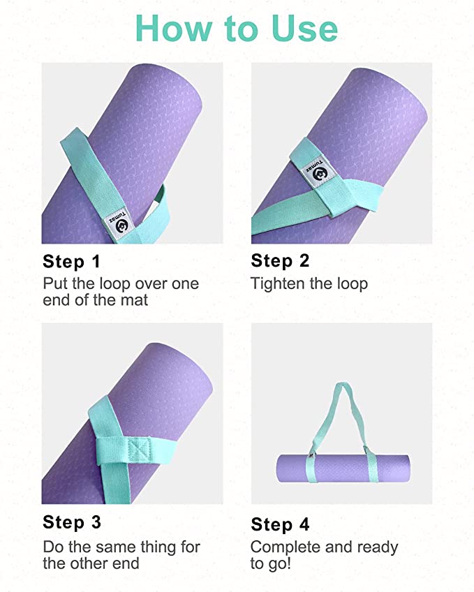 How to Make a Yoga Mat Strap 