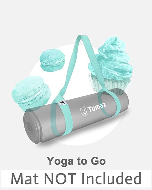 Yoga mat strap available in cute colors