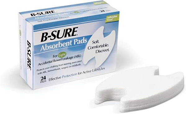 Be sure absorbent pads