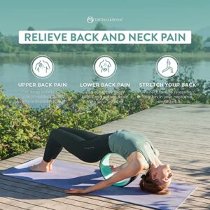 yoga wheel for stretching