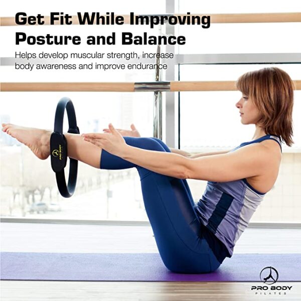 Get fit using a pilates ring
