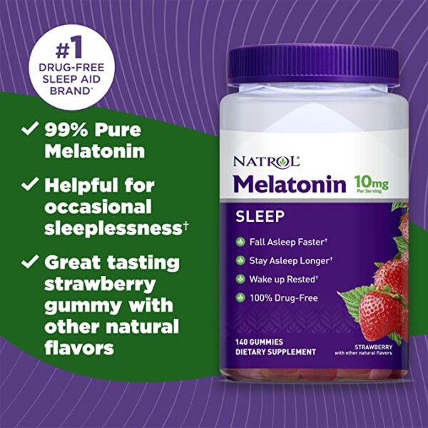 Natrol 10mg melatonin gummy