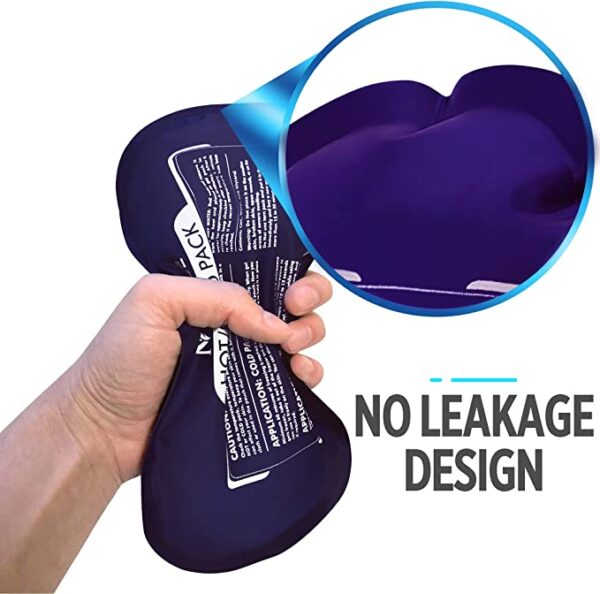 Non leaking heat or cold pack