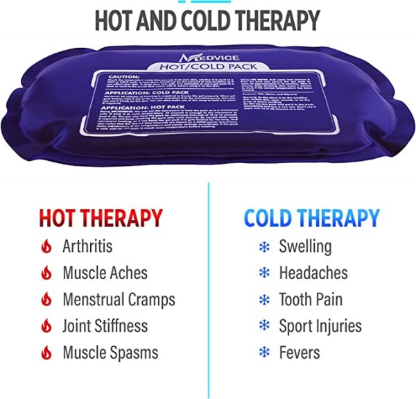 Heatable and freezable pain-relieving pack